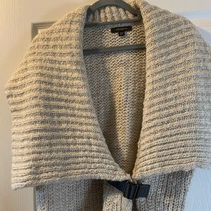 Ann Taylor buckle belt sweater vest